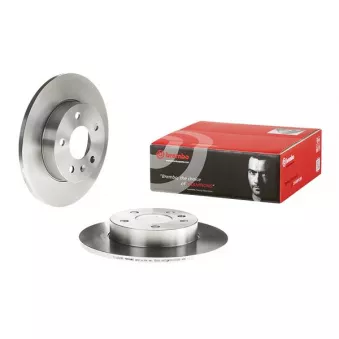 Jeu de 2 disques de frein arrière BREMBO 08.7627.10