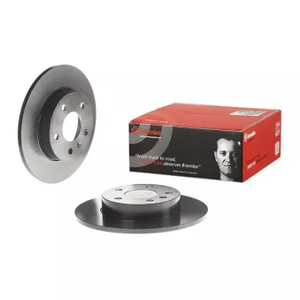 Jeu de 2 disques de frein arrière BREMBO 08.7627.11