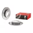 Jeu de 2 disques de frein arrière BREMBO 08.7627.75 - Visuel 1