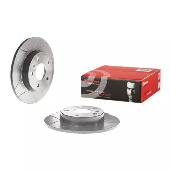 Jeu de 2 disques de frein arrière BREMBO 08.7627.75