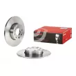 Jeu de 2 disques de frein avant BREMBO 08.7637.10 - Visuel 1
