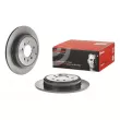 Jeu de 2 disques de frein arrière BREMBO 08.7716.21 - Visuel 1