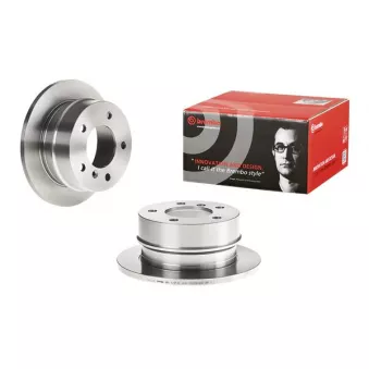 Jeu de 2 disques de frein arrière BREMBO 08.7724.10