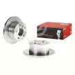 Jeu de 2 disques de frein arrière BREMBO 08.7725.20 - Visuel 1