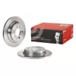 Jeu de 2 disques de frein arrière BREMBO 08.7765.10 - Visuel 1