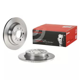 Jeu de 2 disques de frein arrière BREMBO 08.7765.10