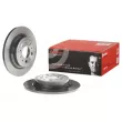 Jeu de 2 disques de frein arrière BREMBO 08.7765.11 - Visuel 1