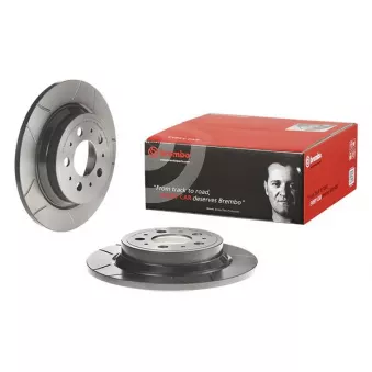 Jeu de 2 disques de frein arrière BREMBO 08.7765.75