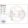 Jeu de 2 disques de frein avant BREMBO 08.7811.10 - Visuel 2