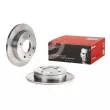 Jeu de 2 disques de frein avant BREMBO 08.7811.20 - Visuel 1