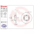 Jeu de 2 disques de frein avant BREMBO 08.7822.10 - Visuel 2