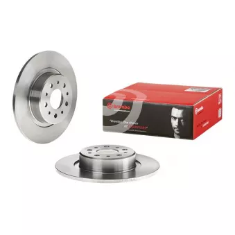 Jeu de 2 disques de frein arrière BREMBO 08.7861.10
