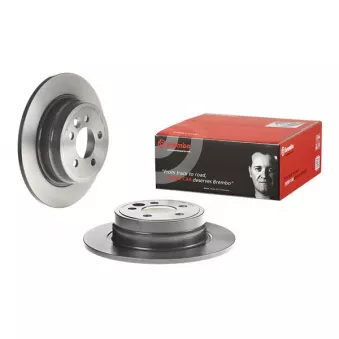 Jeu de 2 disques de frein arrière BREMBO 08.7878.11