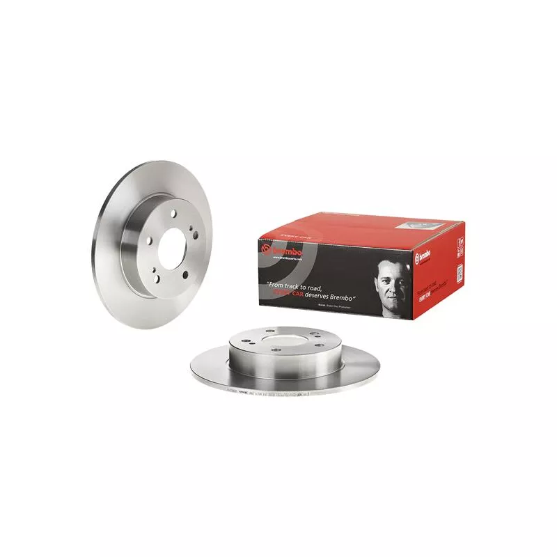 Jeu de 2 disques de frein arrière BREMBO 08.8065.14