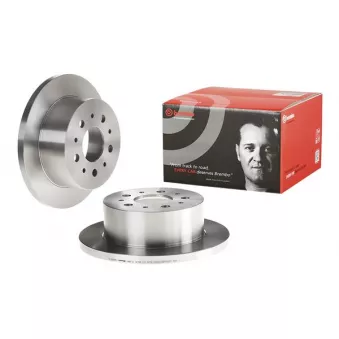 Jeu de 2 disques de frein arrière BREMBO 08.8094.30