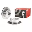 Jeu de 2 disques de frein arrière BREMBO 08.8094.60 - Visuel 1