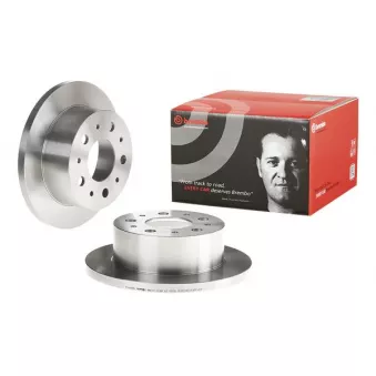 Jeu de 2 disques de frein arrière BREMBO 08.8094.60