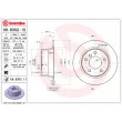Jeu de 2 disques de frein arrière BREMBO 08.8302.11 - Visuel 2