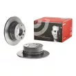 Jeu de 2 disques de frein arrière BREMBO 08.8302.11 - Visuel 1