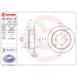 Jeu de 2 disques de frein arrière BREMBO 08.8316.11 - Visuel 2