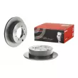 Jeu de 2 disques de frein arrière BREMBO 08.8316.11 - Visuel 1