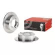 Jeu de 2 disques de frein arrière BREMBO 08.8316.20 - Visuel 1
