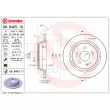 Jeu de 2 disques de frein arrière BREMBO 08.8405.10 - Visuel 2