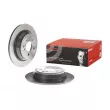 Jeu de 2 disques de frein arrière BREMBO 08.8405.11 - Visuel 1