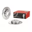 Jeu de 2 disques de frein avant BREMBO 08.8638.10 - Visuel 1
