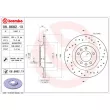 Jeu de 2 disques de frein arrière BREMBO 08.8682.1X - Visuel 2