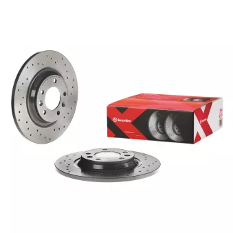 Jeu de 2 disques de frein arrière BREMBO 08.8682.1X