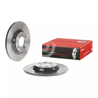 Jeu de 2 disques de frein arrière BREMBO 08.8682.21