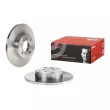 Jeu de 2 disques de frein avant BREMBO 08.8705.10 - Visuel 1