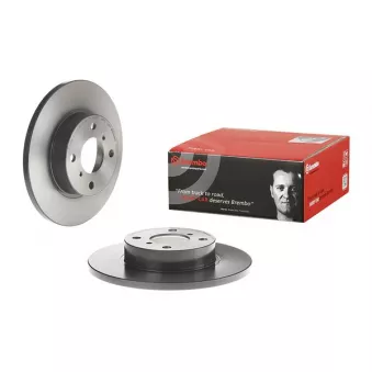 Jeu de 2 disques de frein avant BREMBO 08.8705.11