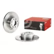 Jeu de 2 disques de frein arrière BREMBO 08.8727.10 - Visuel 1