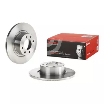 Jeu de 2 disques de frein arrière BREMBO 08.8727.10