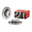 Jeu de 2 disques de frein arrière BREMBO 08.8727.11 - Visuel 1