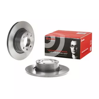 Jeu de 2 disques de frein arrière BREMBO 08.8727.11