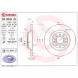 Jeu de 2 disques de frein arrière BREMBO 08.8843.20 - Visuel 2