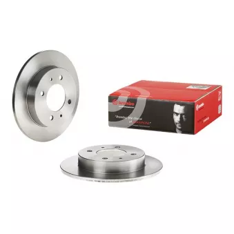 Jeu de 2 disques de frein arrière BREMBO 08.9081.10