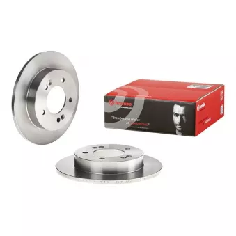 Jeu de 2 disques de frein arrière BREMBO 08.9081.20