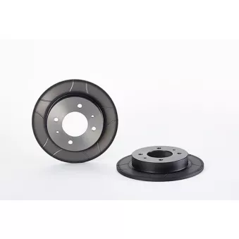 Jeu de 2 disques de frein arrière BREMBO 08.9081.75