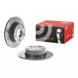 Jeu de 2 disques de frein arrière BREMBO 08.9083.11 - Visuel 1