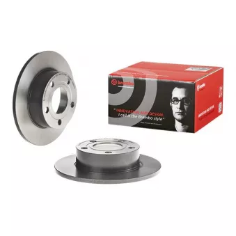 Jeu de 2 disques de frein arrière BREMBO 08.9083.11