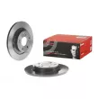 Jeu de 2 disques de frein arrière BREMBO 08.9092.11 - Visuel 1