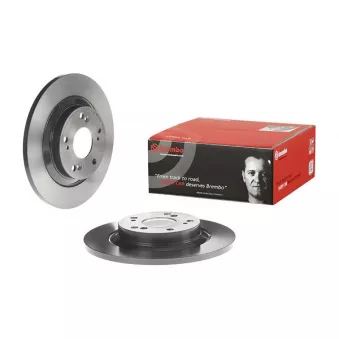 Jeu de 2 disques de frein arrière BREMBO 08.9092.11