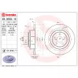 Jeu de 2 disques de frein arrière BREMBO 08.9093.10 - Visuel 2