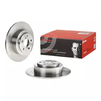 Jeu de 2 disques de frein arrière BREMBO 08.9093.10