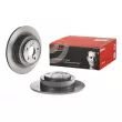 Jeu de 2 disques de frein arrière BREMBO 08.9093.11 - Visuel 1
