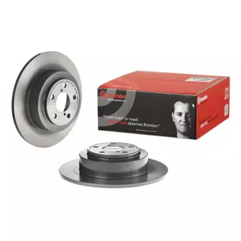 Jeu de 2 disques de frein arrière BREMBO 08.9093.11